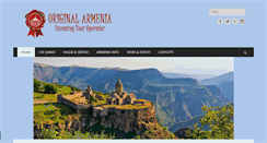 Desktop Screenshot of originalarmenia.com